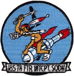 185th Fighter-Interceptor Squadron 
Constituted as the 620th Bombardment Squadron (Dive) on 25 Jan 1943. Activated on 4 Feb 1943. Redesignated 506th Fighter-Bomber Squadron on 10 Aug 1943. Redesignated 506th Fighter Squadron on 30 May 1944. Inactivated on 9 Nov 1945. Redesignated 185th Fighter Squadron, and allotted to the National Guard on 24 May 1946. Organized on 18 Feb 1947. Extended federal recognition on 18 Dec 1947. Redesignated 185th Tactical Reconnaissance Squadron on 1 Feb 1951; 185th Fighter-Bomber Squadron on 1 Jan 1953; 185th Fighter-Interceptor Squadron 1 Jul 1955; 185th Air Transport Squadron, Heavy c. 1 Apr 1961; 185th Military Airlift Squadron on 1 Jan 1966; Redesignated 185th Tactical Airlift Squadron on 10 Dec 1974; 185th Airlift Squadron c. 16 May 1992; 185th Air Refueling Squadron on 1 Oct 2008; 185th Special Operations Squadron on 1 Oct 2015-.

