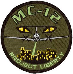 186th Air Refueling Wing MC-12 Project LIBERTY
The name Project Liberty was derived from the Liberty cargo ships built by the U.S. during World War II. The ships were cheap and quick to build and symbolized U.S. wartime industrial output. The two-and-a-half year training program developed into a "bridge" mission maintaining critical manpower support as the 186th ARW awaited arrival of the C-27J transport aircraft this October 2012. However, cuts in Department of Defense spending eliminated the C-27J from the active inventory and in 2013, the wing returned to flying the Boeing KC-135 
Keywords: OCP