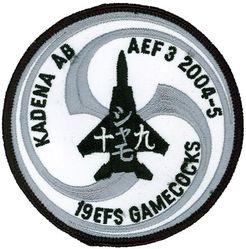 19th Expeditionary Fighter Squadron Air Expeditionary Force 2004-5
