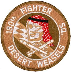190th Fighter Squadron
Keywords: desert