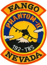192d Tactical Reconnaissance Squadron RF-4C
