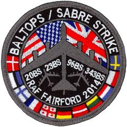 2d Bomb Wing Exercise BALTOPS and SABRE STRIKE 2014
