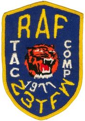 23d Tactical Fighter Wing Royal Air Force Tactical Bombing Competition 1977
