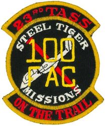 23d Tactical Air Support Squadron Steel Tiger Forward Air Controller 100 Missions
