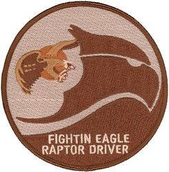 27th Fighter Squadron F-22 Pilot
Organized as 21 Aero Squadron on 15 Jun 1917. Redesignated as: 27 Aero Squadron on 23 Jun 1917; 27 Squadron (Pursuit) on 14 Mar 1921; 27 Pursuit Squadron on 25 Jan 1923; 27 Pursuit Squadron (Interceptor) on 6 Dec 1939; 27 Pursuit Squadron (Fighter) on 12 Mar 1941; 27 Fighter Squadron (Twin Engine) on 15 May 1942; 27 Fighter Squadron, Two Engine, on 28 Feb 1944. Inactivated on 16 Oct 1945. Redesignated as: 27 Fighter Squadron, Single Engine, on 5 Apr 1946; 27 Fighter Squadron, Jet Propelled, on 20 Jun 1946. Activated on 3 Jul 1946. Redesignated as: 27 Fighter Squadron, Jet, on 15 Jun 1948; 27 Fighter-Interceptor Squadron on 16 Apr 1950; 27 Tactical Fighter Squadron on 1 Jul 1971; 27 Fighter Squadron on 1 Nov 1991-.
Keywords: desert