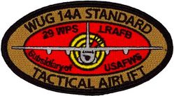 USAF Weapons School Undergraduate Student, C-130 Weapons Instructor Course Class 2014A
29th Weapons Squadron.
