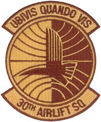 30th Airlift Squadron
Keywords: desert