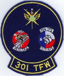 301st Tactical Fighter Wing Gaggle
Gaggle: 301st Tactical Fighter Wing, 704th Tactical Fighter Squadron & 457th Tactical Fighter Squadron. 
