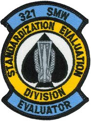 321st Strategic Missile Wing (ICBM-Minuteman) Standardization/Evaluation Division

