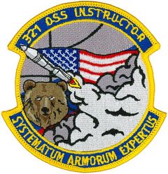321st Operations Support Squadron Instructor
