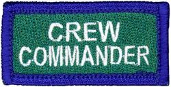 321st Missile Squadron Crew Commander Pencil Pocket Tab

