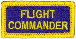 321st Missile Squadron Flight Commander Pencil Pocket Tab
