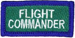 321st Missile Squadron Flight Commander Pencil Pocket Tab
