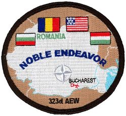 323d Air Expeditionary Wing Operation NOBLE ENDEAVOR
