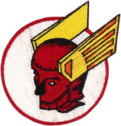 327th Fighter-Interceptor Squadron
Constituted 327th Fighter Squadron on 24 Jun 1942. Activated on 10 Jul 1942. Disbanded on 31 Mar 1944. Reconstituted, and redesignated 327th Fighter Interceptor Squadron, on 20 Jun 1955. Activated 18 Aug 1955, inactivated 25 Mar 1960.

Insignia Approved on 14 Oct 1942. US made full embroidery.
