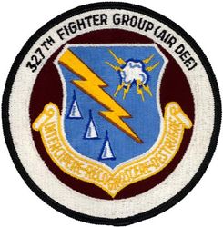 327th Fighter Group (Air Defense) 
INTERCIPERE - RECOGNOSCERE - DESTRUERE = Intercept - Recognize - Destroy
