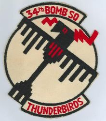 34th Bombardment Squadron, Tactical
