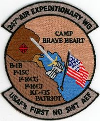 347th Air Expeditionary Wing
Deployed: Nov 1997-Apr 1998.
Keywords: desert