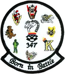 347th Wing Gaggle
Gaggle: 69th Fighter Squadron, 70th Fighter Squadron, 71st Air Control Squadron, 71st Rescue Squadron, 347th Operations Support Squadron, 41st Rescue Squadron, 52d Airlift Squadron, 68th Fighter Squadron & 347th Wing. 
