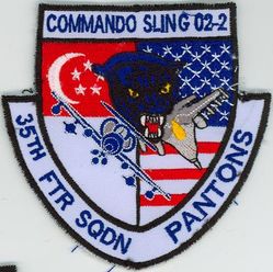 35th Fighter Squadron Exercise COMMANDO SLING 2002-02
