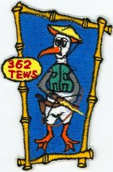 362d Tactical Electronic Warfare Squadron Morale
Constituted as the 362d Reconnaissance Squadron and activated on 1 Feb 1967. Redesignated 362d Tactical Electronic Warfare Squadron on 15 Mar 1967. Inactivated on 28 Feb 1973. 
Douglas EC-47H Skytrain, 1967-1973

