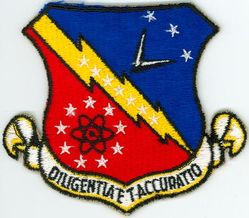 379th Bombardment Wing, Heavy
Translation: DILIGENTIA ET ACCURATIO = Precision and Accuracy
