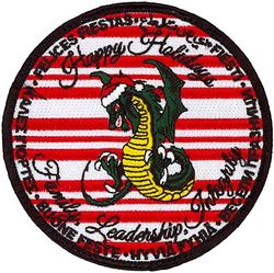 Patrol Squadron 4 (VP-4) Christmas 2014
Established as Bombing Squadron ONE HUNDRED FORTY FOUR (VB-144) on 1 Jul 1943. Redesignated Patrol Bombing Squadron ONE HUNDRED FORTY FOUR (VPB-144) on 1 Oct 1944; Patrol Squadron ONE HUNDRED FORTY FOUR (VP-144) on 15 May 1946; Medium Patrol Squadron (Landplane) ONE HUNDRED FORTY FOUR (VP-ML-4) on 15 Nov 1946; Patrol Squadron FOUR (VP-4) "Skinny Dragons" on 1 Sep 1948-.


Lockheed P-3C UIIIR Orion, 1992-2016
Boeing P-8A Poseidon, 2016-.

