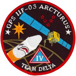 1st Space Launch Squadron Delta 361 Launch
Delta VI Space Launch Vehicle launched on 4 Oct 2012 carrying the Global Positioning System (GPS) Block IIF-3 satellite.
