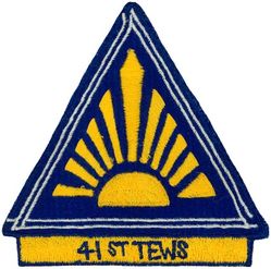 41st Tactical Electronic Warfare Squadron
Organized as Company A, 4th Balloon Squadron on 13 Nov 1917. Redesignated: 9th Balloon Company on 25 Jul 1918; 9th Airship Company on 30 Aug 1921; 9th Airship Squadron on 26 Oct 1933; 1st Observation Squadron on 1 Jun 1937; 1st Observation Squadron (Medium) on 13 Jan 1942; 1st Observation Squadron on 4 Jul 1942; 1st Reconnaissance Squadron (Special) on 25 Jun 1943; 41st Photographic Reconnaissance Squadron on 25 Nov 1944; 41st Tactical Reconnaissance Squadron on 24 Jan 1946. Inactivated on 17 Jun 1946. Redesignated 41st Tactical Reconnaissance Squadron, Night-Photographic, on 14 Jan 1954. Activated on 18 Mar 1954. Inactivated on 18 May 1959. Redesignated 41st Tactical Reconnaissance Squadron, Photo-Jet, and activated, on 30 Jun 1965. Organized on 1 Oct 1965. Redesignated: 41st Tactical Reconnaissance Squadron on 8 Oct 1966; 41st Tactical Electronic Warfare Squadron on 15 Mar 1967. Inactivated on 31 Oct 1969.
