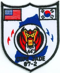 44th Tactical Fighter Squadron Exercise COPE JADE 1987-2 
