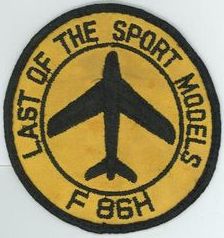 138th Tactical Fighter Squadron F-86H
