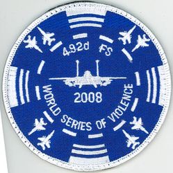 492d Fighter Squadron Exercise RED FLAG 2008-04 
