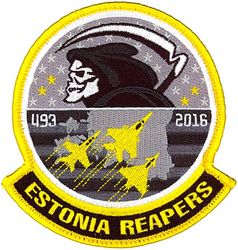 493d Expeditionary Fighter Squadron NATO BALTIC AIR POLICING 2016
Deployment, 12 Aug 2016-
