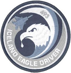 493d Expeditionary Fighter Squadron F-15 Pilot NATO ICELANDIC AIR POLICING 2018
