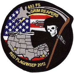 493d Fighter Squadron Exercise RED FLAG 2012-04 and COMBAT ARCHER 
