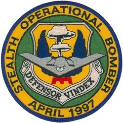 509th Bomb Wing B-2
Translation: DEFENSOR VINDEX-Defender-Avenger
