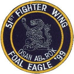 51st Fighter Wing Exercise FOAL EAGLE 1999
