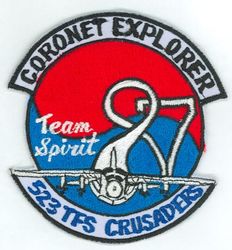 523d Tactical Fighter Squadron Exercise CORONET EXPLORER 1987
