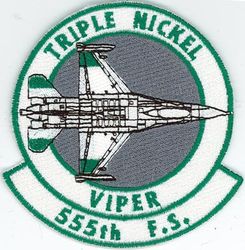 555th Fighter Squadron F-16
