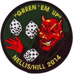 555th Fighter Squadron Exercise RED FLAG and COMBAT HAMMER 2014
