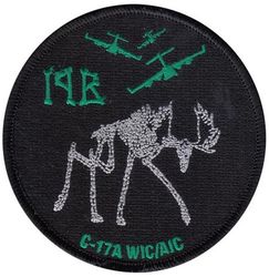 USAF Weapons School C-17A Weapons Instructor Course Class and Advanced Instructor Course 2019B 
57th Weapons Squadron.
