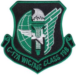 USAF Weapons School C-17A Weapons Instructor Course Class and Advanced Instructor Course 2019B Air Mobility Command Morale
57th Weapons Squadron.
