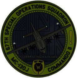 67th Special Operations Squadron MC-130J 67th Anniversary
Keywords: PVC