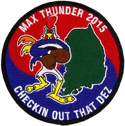 67th Expeditionary Fighter Squadron Exercise MAX THUNDER 2015
