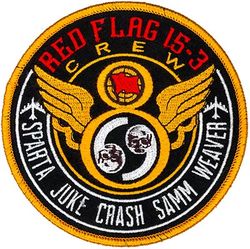 69th Bomb Squadron Exercise RED FLAG 2015-03 Crew 8
