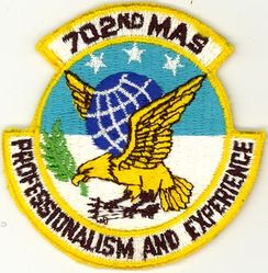702d Military Airlift Squadron (Associate) 
Constituted as the 702d Bombardment Squadron (Heavy) on 20 Mar 1943. Activated on 1 Apr 1943. Redesignated 702d Bombardment Squadron, Heavy on 20 Aug 1943. Inactivated on 12 Sep 1945. Redesignated 702d Bombardment Squadron, Very Heavy on 13 May 1947. Activated in the reserve on 1 Aug 1947. Inactivated on 27 Jun 1949. Redesignated 702d Fighter-Bomber Squadron on 24 Jun 1952. Activated in the reserve on 8 Jul 1952. Inactivated on 1 Jul 1957. Redesignated 702d Troop Carrier Squadron, Medium on 24 Oct 1957. Activated in the reserve on 16 Nov 1957. Redesignated 702d Troop Carrier Squadron (Assault) on 25 Sep 1958. Inactivated on 15 Dec 1965. Redesignated 702d Military Airlift Squadron (Associate) on 3 Dec 1970. Activated on 1 Apr 1971. Redesignated 702d Airlift Squadron (Associate) on 1 Feb 1992; 702d Airlift Squadron on 1 Oct 1994. Inactivated on 1 Mar 2000. Converted to provisional status and redesignated 702d Expeditionary Airlift Squadron on 31 Jul 2011. Inactivated c. 31 Jul 2012.
