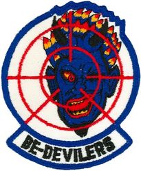 Fighter Squadron 74 (VF-74) (3rd)
Established as Bomber Fighter Squadron TWENTY (VBF-20) on 16 Apr 1945. Redesignated Fighter Squadron TEN A (VF-10A) on 15 Nov 1946; Fighter Squadron NINETY TWO (VF-92) on 1 Sep 1948; Fighter Squadron SEVENTY FOUR (VF-74) (3rd) "Be Devilers" on 15 Feb 1950. Disestablished on 30 Apr 1994.

Vought F4U-4 Corsair, 1945-1945, 1949-1954
Grumman F8F-1 Bearcat, 1945-1949
McDonnell F2H-2 Banshee, 1954
Grumman F9F-8 Cougar, 1954-1956
Douglas F4D-1 Skyray, 1956-1961
McDonnell Douglas F4H-1 (F-4B)/J/S, 1961-1983
Grumman F-14A/B Tomcat, 1983-1994

Insignia approved in 1946.

Deployments.
10 Jan 1951-17 May 1951 USS F. D. Roosevelt (CVB-42) CVG-6, F4U-4	
20 May 1952-8 Jan 1953 USS Bon Homme Richard (CVA-31) CVG-7, F4U-4	
19 Feb 1953-5 May 1953 USS Bennington (CVA-20) CVG-7, F4U-4	
16 Sep 1953-21 Feb 1954 USS Bennington (CVA-20) CVG-7, F4U-4	
9 Oct 1955-30 Apr 1956	USS Lake Champlain (CVA-39) CVG-6, F9F-8	
12 Jul 1957-5 Mar 1958	USS Franklin D. Roosevelt (CVA-42) CVG-17, F4D-1	
13 Feb 1959-30 Aug 1959 USS Intrepid (CVA-11) CVG-6, F4D-1	
4 Aug 1960-17 Feb 1961 USS Intrepid (CVA-11) CVG-6, F4D-1
3 Aug 1962-2 Mar 1963	USS Forrestal (CVA-59) CVG-8, F4H-1	
10 Jul 1964-13 Mar 1965 USS Forrestal (CVA-59) CVW-8,	F-4B	
24 Aug 1965-7 Apr 1966	 USS Forrestal (CVA-59) CVW-8,	F-4B	
6 Jun 1967-15 Sep 1967	USS Forrestal (CVA-59) CVW-17, F-4B	
22 Jul 1968-29 Apr 1969 USS Forrestal (CVA-59) CVW-17, F-4B	
2 Dec 1969-8 Jul 1970 USS Forrestal (CVA-59) CVW-17, F-4B	
5 Jan 1971-2 Jul 1971 USS Forrestal (CVA-59) CVW-17, F-4B	
5 Jun 1972-24 Mar 1973 USS America (CVA-66) CVW-8, F-4J	
11 Mar 1974-11 Sep 1974 USS Forrestal (CVA-59) CVW-17, F-4J	
5 Mar 1975-22 Sep 1975 USS Forrestal (CVA-59) CVW-17, F-4J 
7 Jul 1976-7 Feb 1977 USS Nimitz (CVAN-68) CVW-8, F-4J	
4 Apr 1978-26 Oct 1978	USS Forrestal (CV-59) CVW-17, F-4J	
27 Nov 1979-7 May 1980 USS Forrestal (CV-59) CVW-17, F-4J	
2 Mar 1981-15 Sep 1981 USS Forrestal (CV-59) CVW-17, F-4J 
8 Jun 1982-16 Nov 1982	USS Forrestal (CV-59) CVW-17, F-4S	
2 Apr 1984-20 Oct 1984	USS Saratoga (CV-60) CVW-17, F-14A	
25 Aug 1985-16 Apr 1986 USS Saratoga (CV-60) CVW-17, F-14A	
5 Jun 1987-17 Nov 1987	USS Saratoga (CV-60) CVW-17, F-14A	
7 Aug 1990-28 Mar 1991 USS Saratoga (CV-60) CVW-17, F-14B	
6 May 1992-6 Nov 1992	USS Saratoga (CV-60) CVW-17, F-14B	
4 Mar 1993-8 Apr 1993 USS Constellation (CV-64) CVW-17, F-14B

