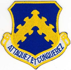 8th Fighter Wing
Translation: ATTAQUEZ ET CONQUEREZ = Attack and Conquer
