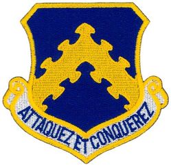 8th Fighter Wing
Translation: ATTAQUEZ ET CONQUEREZ = Attack and Conquer
