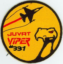 80th Fighter Squadron F-16 Pilot Aircraft 86-0331
